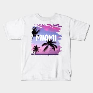 Life is better in Miami Kids T-Shirt